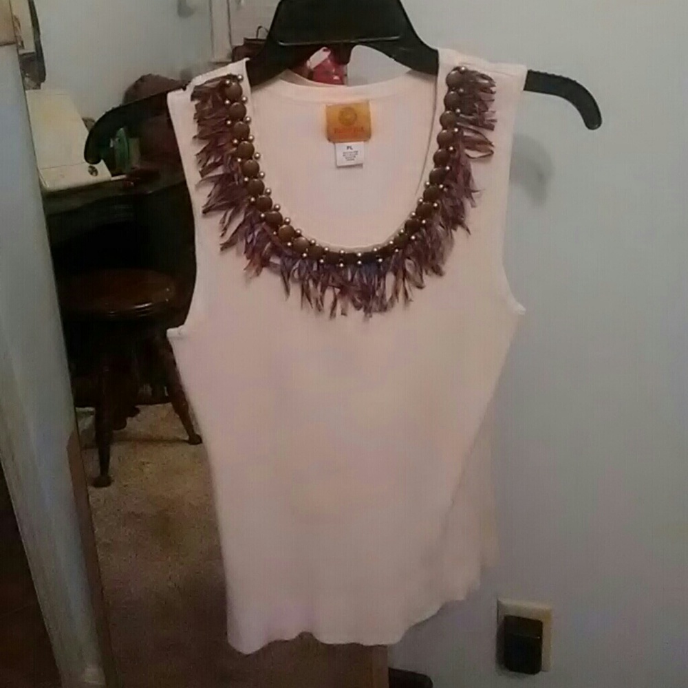Beige tanktop